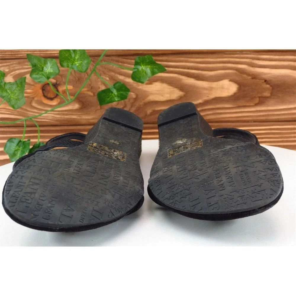 Alfani Size 6.5 M‎ Black Gladiator Synthetic Women Sandal Shoes